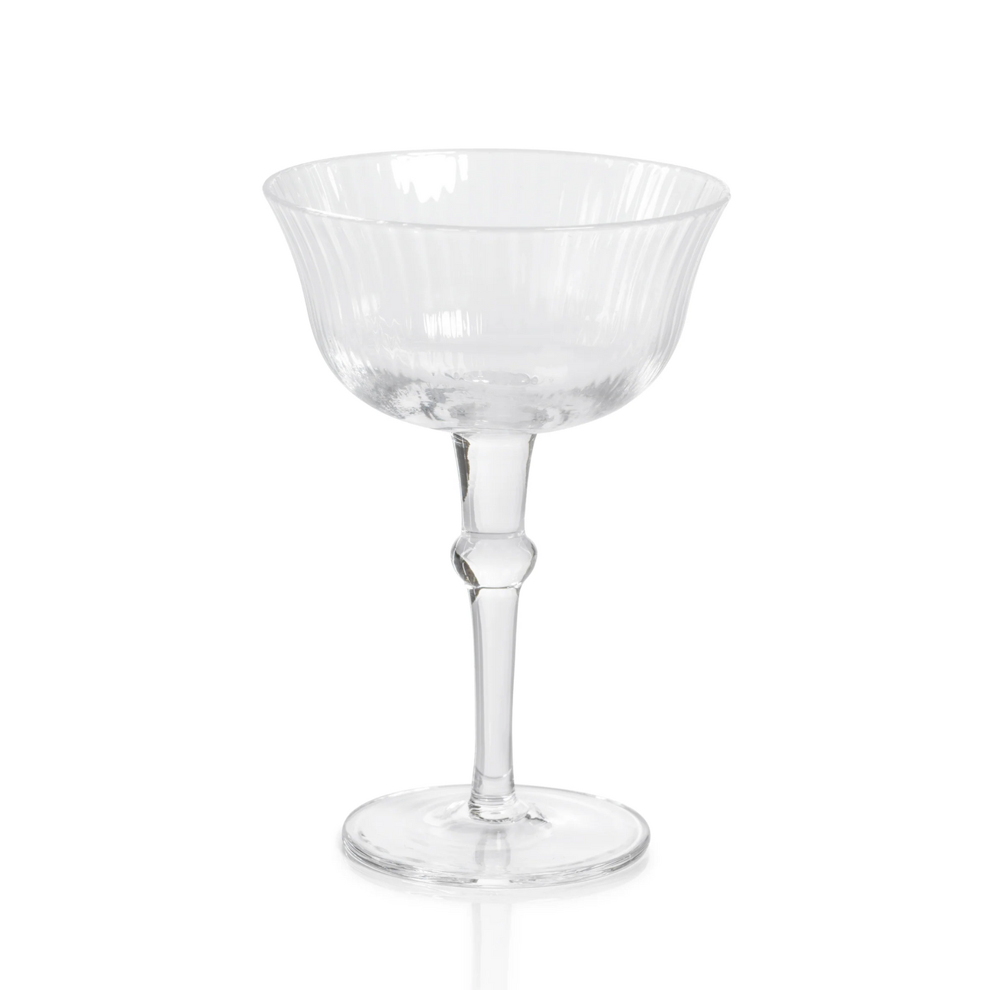 Cocktail Martini Glass, S/4 | Clear Optic Glassware