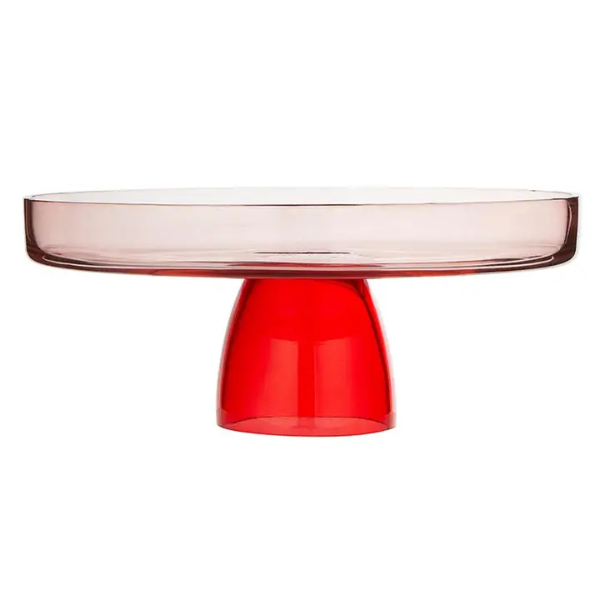 Glass Cake Stand | Large