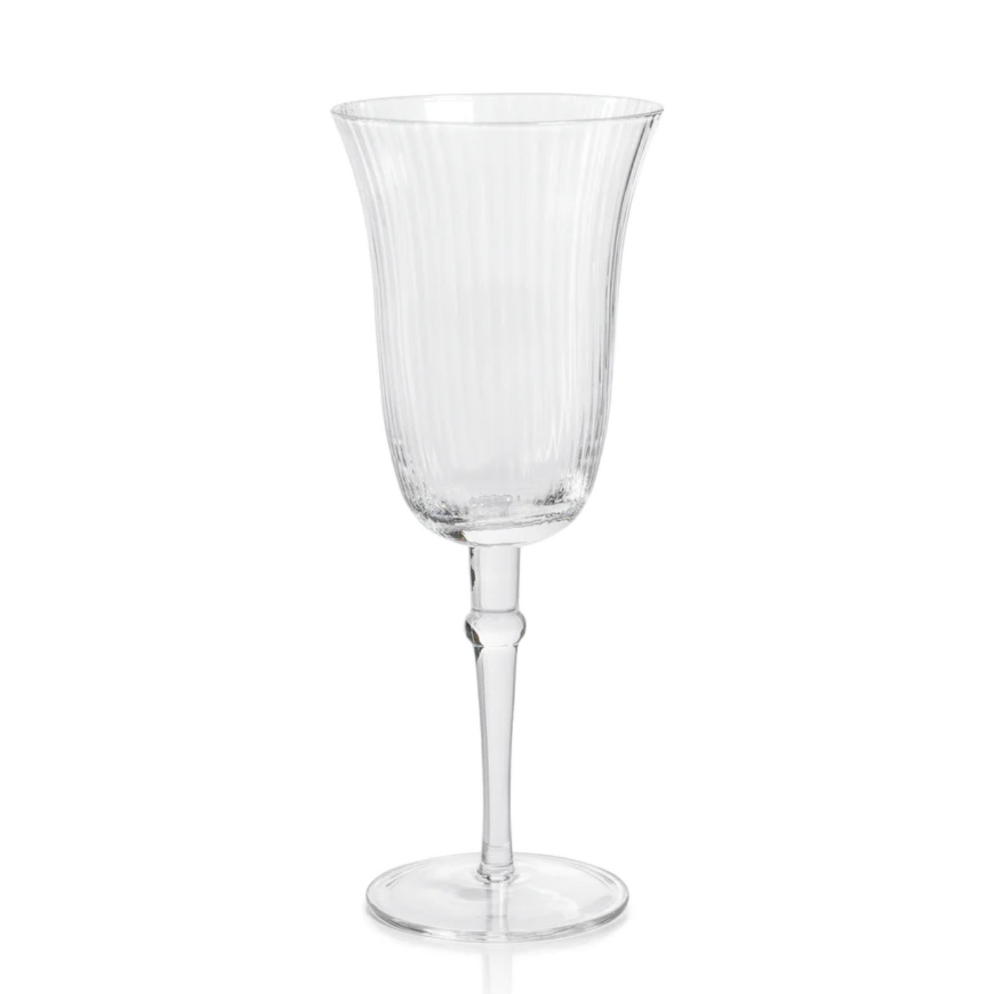 Wine Glass, S/4 | Clear Optic Glassware