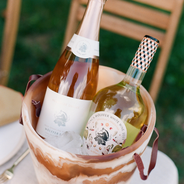 Wesley Brown Swirled Ice Bucket