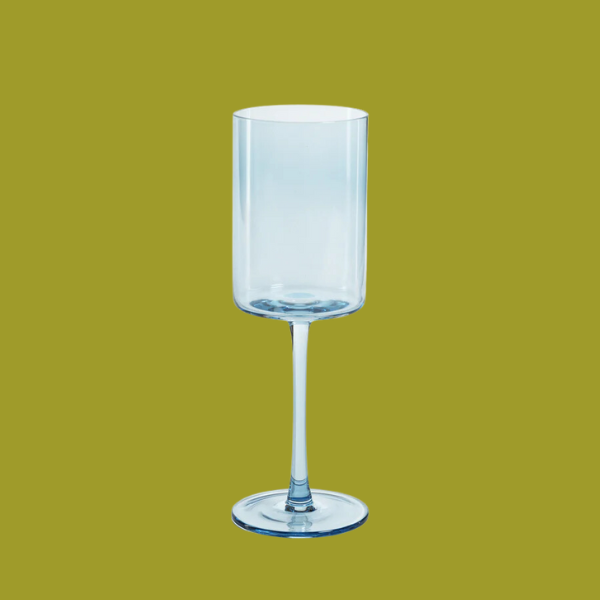 Blue Wine Glass, S/6