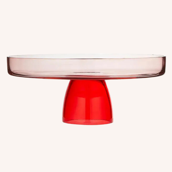 Glass Cake Stand | Large