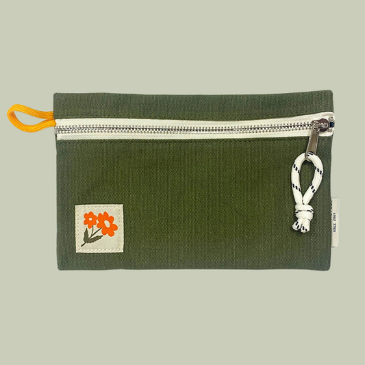 Zip Pouch - Orange Blossom