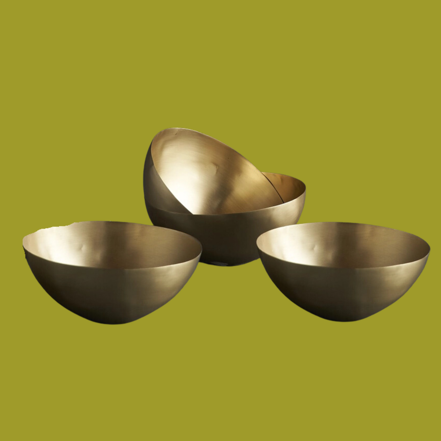 Small Gold Bowls, S/4