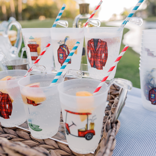 Heritage Golf Party | Shatterproof Cups (Pack of 10)