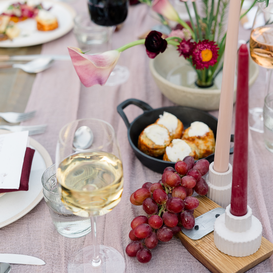 Wine Barrel Candle Holder