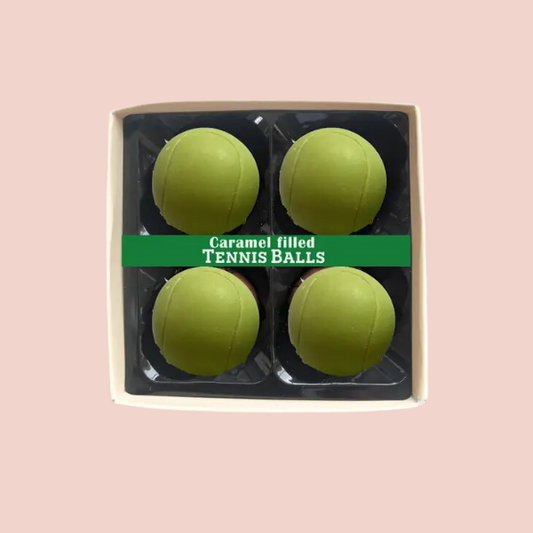 Caramel Filled Chocolate Tennis Balls